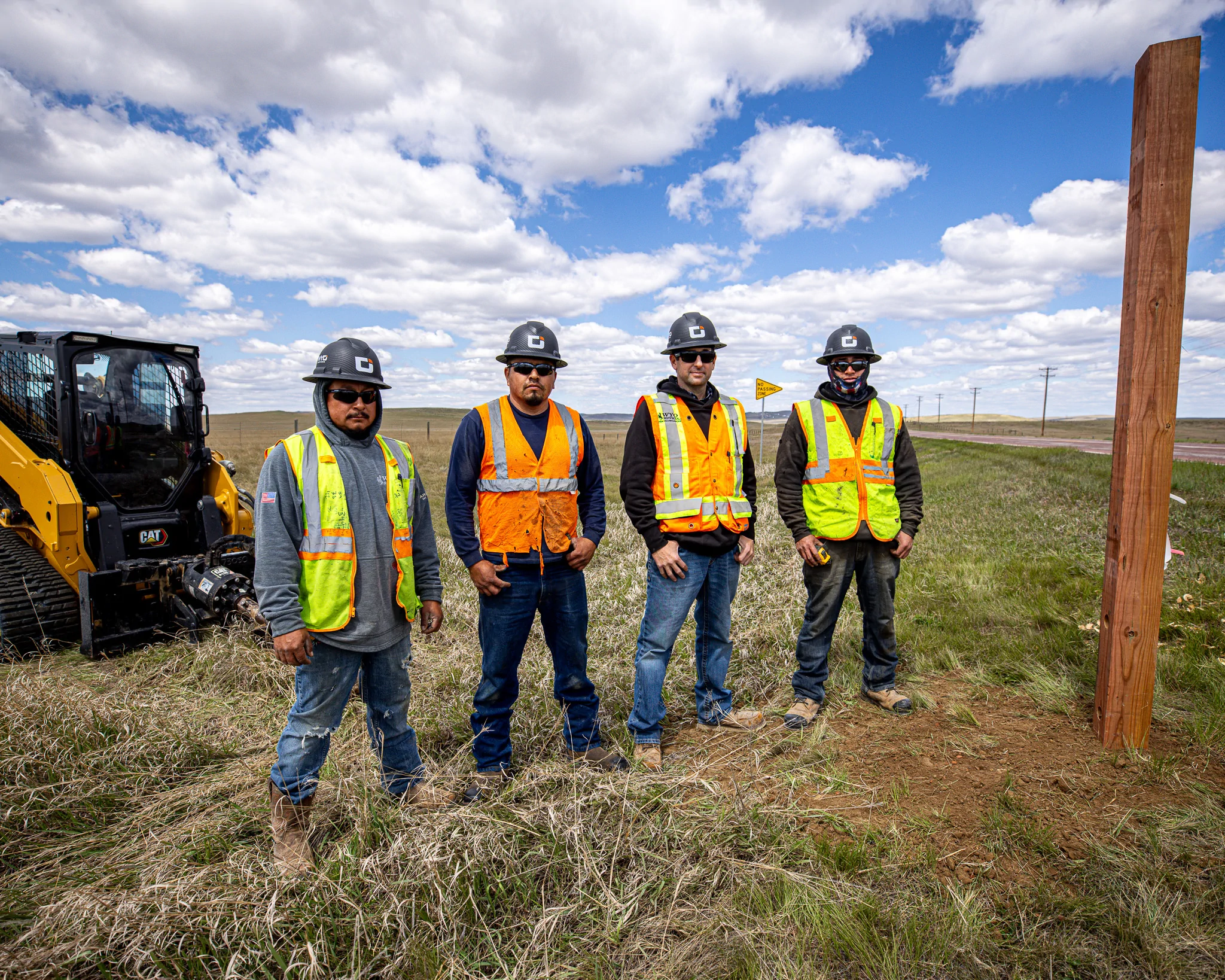 WYO Services team in the field